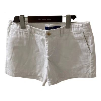 Pre-owned Polo Ralph Lauren Shorts In White