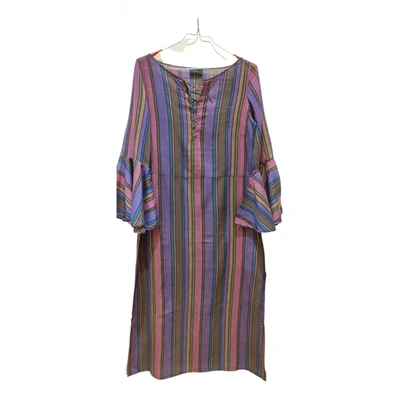 Pre-owned Fisico Mid-length Dress In Multicolour