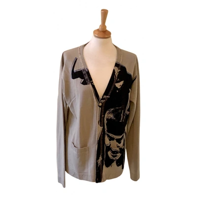 Pre-owned John Galliano Wool Vest In Grey