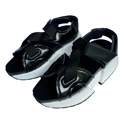 Pre-owned Mm6 Maison Margiela Trainers In Black