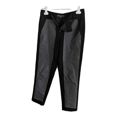 Pre-owned Alexander Wang Straight Pants In Multicolour