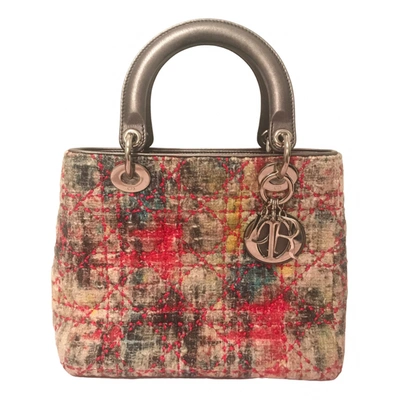 Pre-owned Dior Leather Handbag In Multicolour
