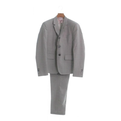 Pre-owned Thom Browne Wool Suit In Grey
