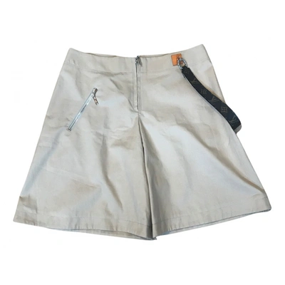Pre-owned Louis Vuitton Shorts In Beige