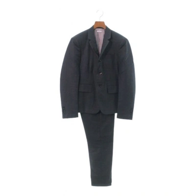 Pre-owned Thom Browne Wool Suit In Grey