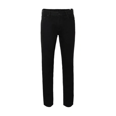 Off-white Skinny Jeans Diagonal Pocket In Black