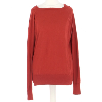 Pre-owned Maje Silk Knitwear & Sweatshirt In Red