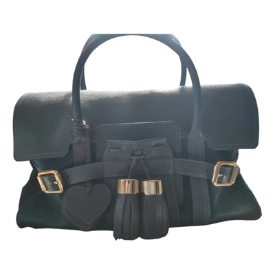 Pre-owned Luella Leather Handbag In Green