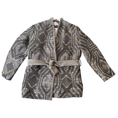 Pre-owned Iro Fall Winter 2019 Short Vest In Silver