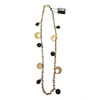 Pre-owned Roccobarocco Long Necklace In Gold