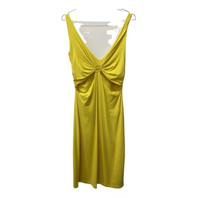 Pre-owned Fisico Dress In Yellow