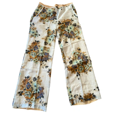 Pre-owned Jucca Large Pants In Multicolour
