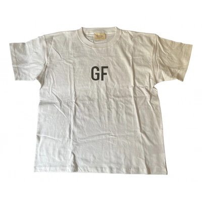 Pre-owned Fear Of God Sixthcollection T-shirt In White