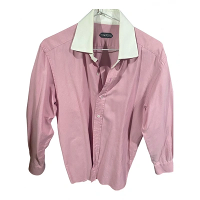 Pre-owned Tom Ford Shirt In Pink