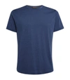 Loro Piana Silk & Cotton Soft Jersey T-shirt In Bright Blue