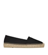 SAINT LAURENT LEATHER ESPADRILLES,17212847