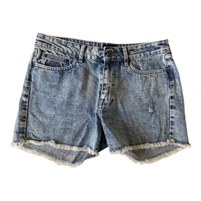 Pre-owned The Kooples Shorts In Blue