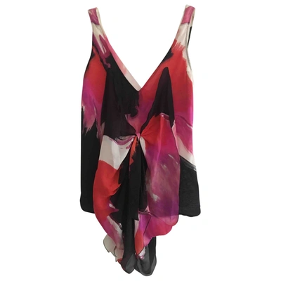 Pre-owned Anna Molinari Silk Top In Other