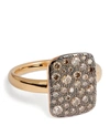 POMELLATO ROSE GOLD AND DIAMOND SABBIA RING,17202082