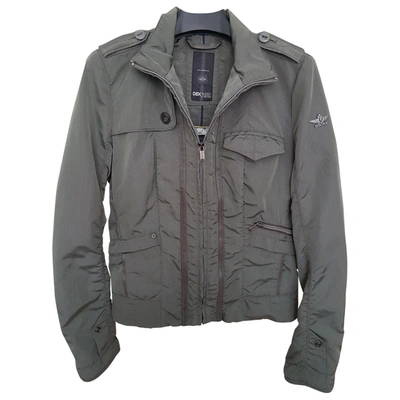 Pre-owned Dekker Biker Jacket In Khaki