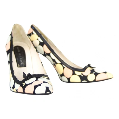 Pre-owned Marc Jacobs Cloth Heels In Multicolour