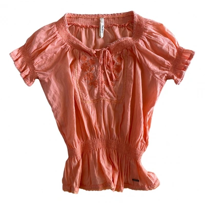 Pre-owned Pepe Jeans Blouse In Orange