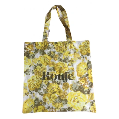 Pre-owned Rouje Handbag In Yellow