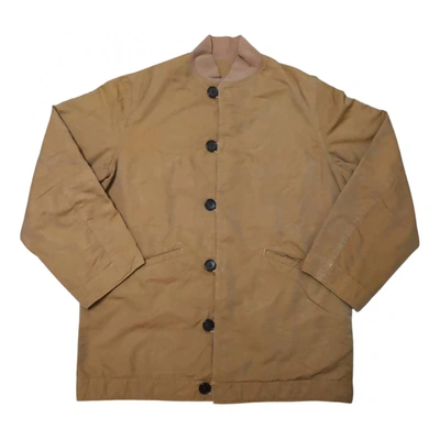Pre-owned Y's Wool Jacket In Brown