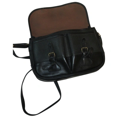 Pre-owned Jc De Castelbajac Leather Bag In Black