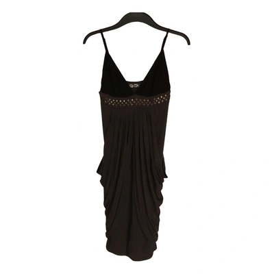 Pre-owned Guess Mini Dress In Anthracite