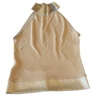 Pre-owned Cristinaeffe Beige Top