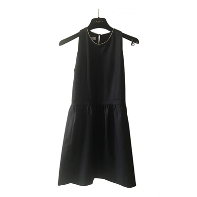 Pre-owned Stefanel Dress In Black
