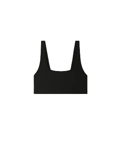 Tory Sport Tory Burch Sculpt Compression Scoop-back Bra In Sport Black