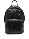 OFFICINE CREATIVE ARMOR WOVEN LEATHER BACKPACK