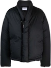 Ambush Oversized Kimono Down Jacket With Cuffs In Black