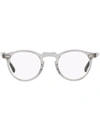 OLIVER PEOPLES GREGORY PECK ROUND-FRAME GLASSES