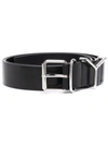 Y/PROJECT BUCKLE-FASTENING POLISHED-FINISH BELT