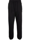 Dickies Construct Logo-patch Drawstring Track Pants In Schwarz