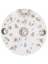 Fornasetti Astrology-print Porcelain Plate In Weiss