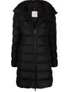 Moncler Gie Hooded Quilted Shell Down Jacket In Schwarz