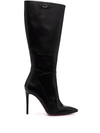 DEE OCLEPPO POINTED-TOE KNEE-LENGTH BOOTS