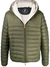 SAVE THE DUCK HOODED PUFFER JACKET