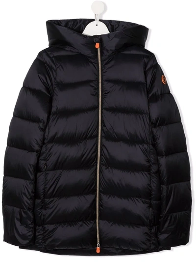 Save The Duck Kids' Gracie Padded Jacket In Black