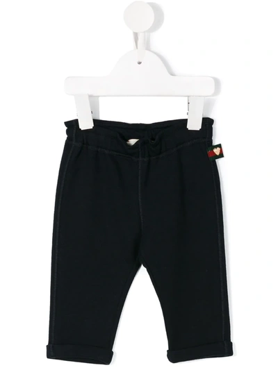 Gucci Babies' Casual Trousers In Blue