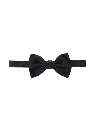 Dolce & Gabbana Babies' Silk Bow Tie In Blue