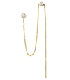 Logan Hollowell Baby Emerald Cut Diamond Twinkle Single Earring In Ylwgold