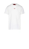 424 Embroidered Logo Crew Neck T-shirt In White