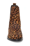 Rebecca Minkoff Sabeen Too Genuine Calf Hair Chelsea Boot In Leopard Print Calf Hair
