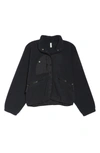 Fp Movement Free People  Hit The Slopes Fleece Jacket In Black