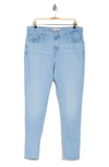 Levi's Women's 721 High-rise Skinny Jeans In Short Length In Azure Mood Plus